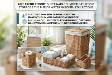 2026 Trend Report: Sustainable Summer Bathroom Storage & The Rise of Water Hyacinth Collections